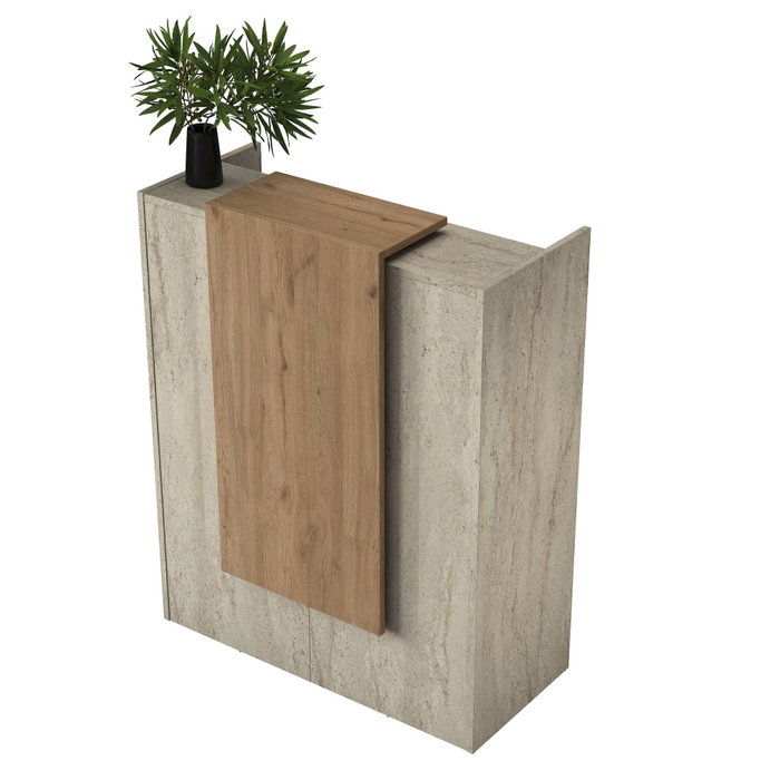 Hanah Home Mesa de Recepción MA104 - 4748 con Iluminación LED